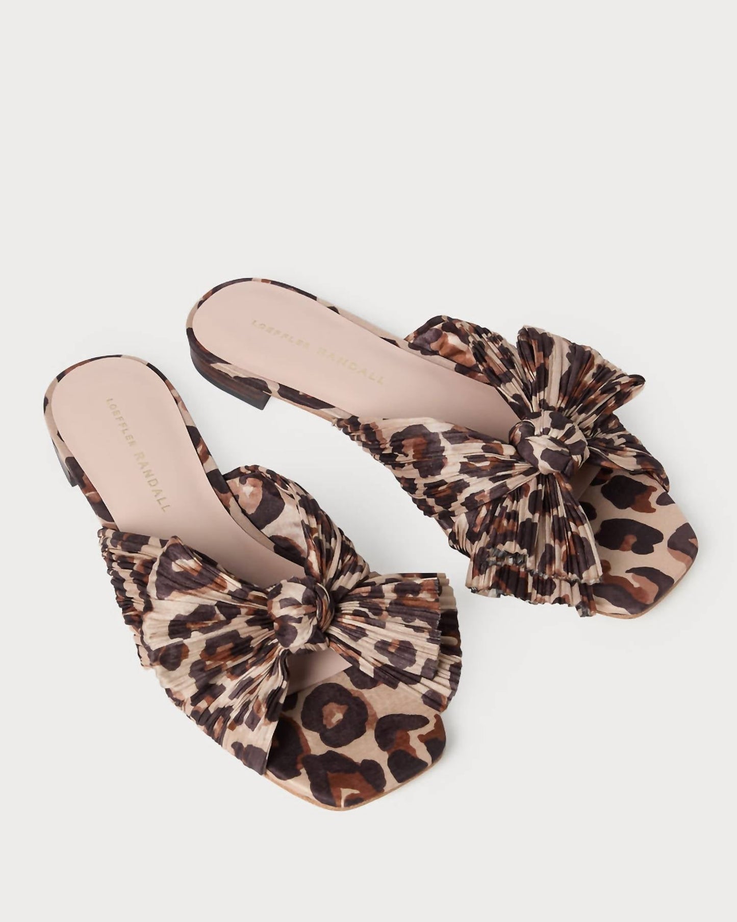 Loeffler Randall - Women's Daphne Pleated Knot Flat Sandal