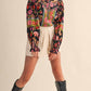 &Merci - Floral Border Print Top