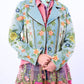 Aratta - Lucinda Embroidered Motorcycle Jacket
