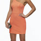 Alyce Paris - Sparkle One Shoulder Mini Dress