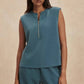 Varley - Simmons Half Zip Tank