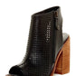 Kelsi Dagger - Women's Mason Perforated Block-heel Slip On Bootie Sandals