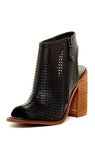 Kelsi Dagger - Women's Mason Perforated Block-heel Slip On Bootie Sandals