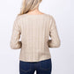 Elliott Lauren - Foiled Cable Sweater