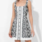 Adelyn Rae - Kya Floral Embroidered Mini Dress
