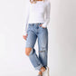 Electric & Rose - Olivia Rib Top