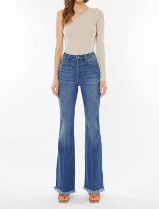 Kancan - High Rise Flare Jeans