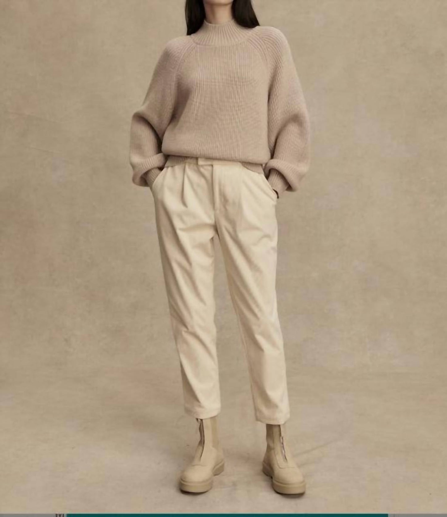 Varley - Martina High Neck Rib Sweater
