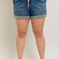 Judy Blue - High Waist Cuff Jogger Short