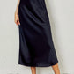 Dress Forum - Satin Midi Skirt
