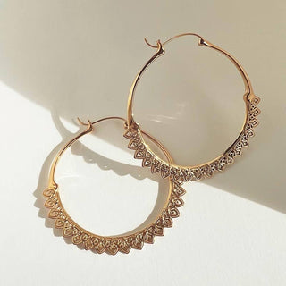 Astor & Orion - Women's Corazon Hoop Earrings