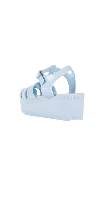 Jeffrey Campbell - Women's Sandals 8 Candied Blue Platform Jelly Y2k Sandals