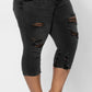 Judy Blue - Destroyed Skinny Capri