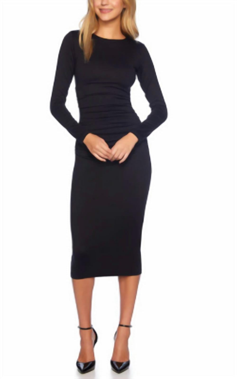 Susana Monaco - Crew Gathered Midi Dress