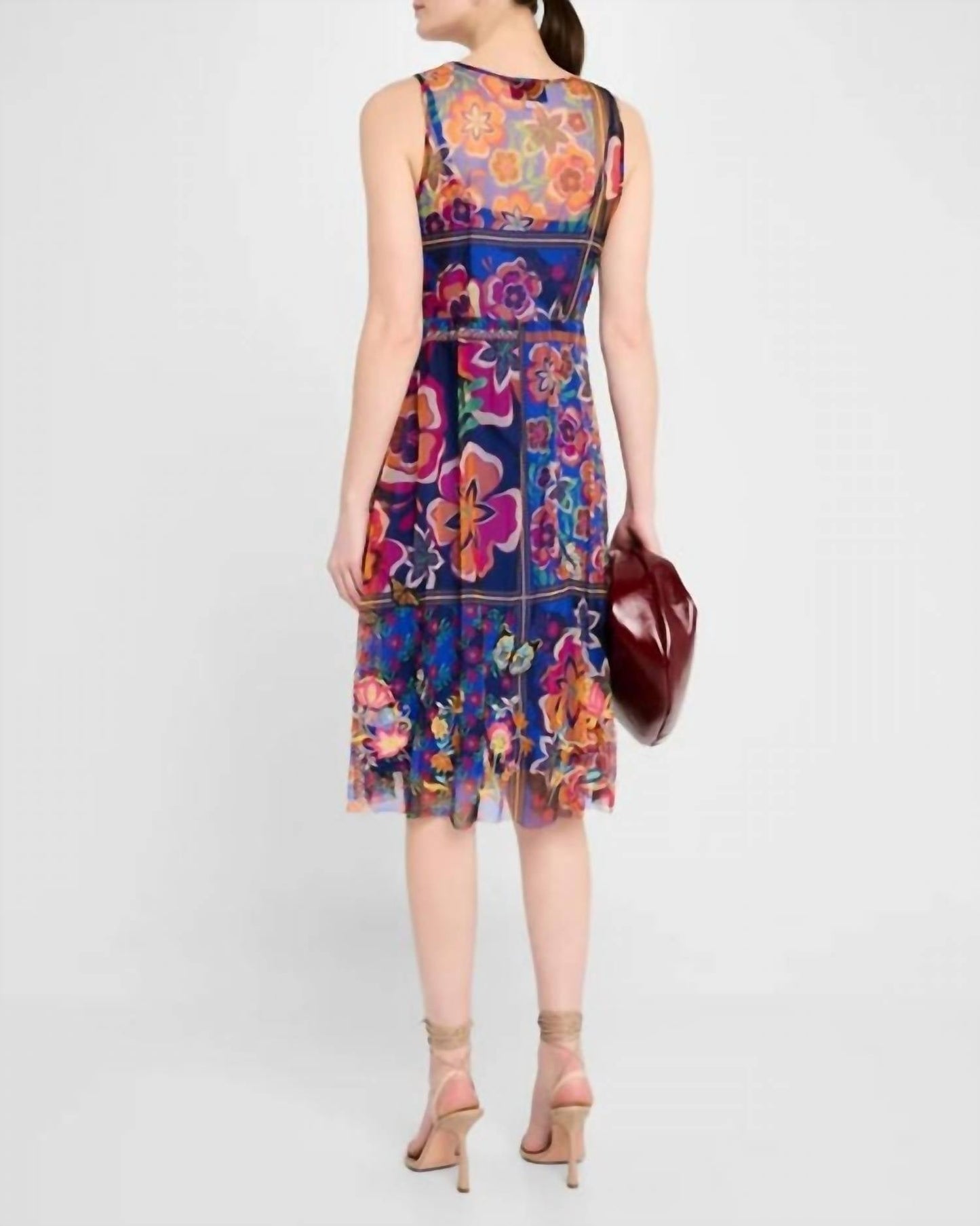 Johnny Was - MAZZY A-LINE MIDI DRESS (SLIP)