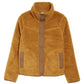 LLBean Antique Gold Fleece Jacket - Small