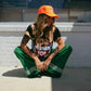 Happy Little Mother - Vote For Mother Crop Tee