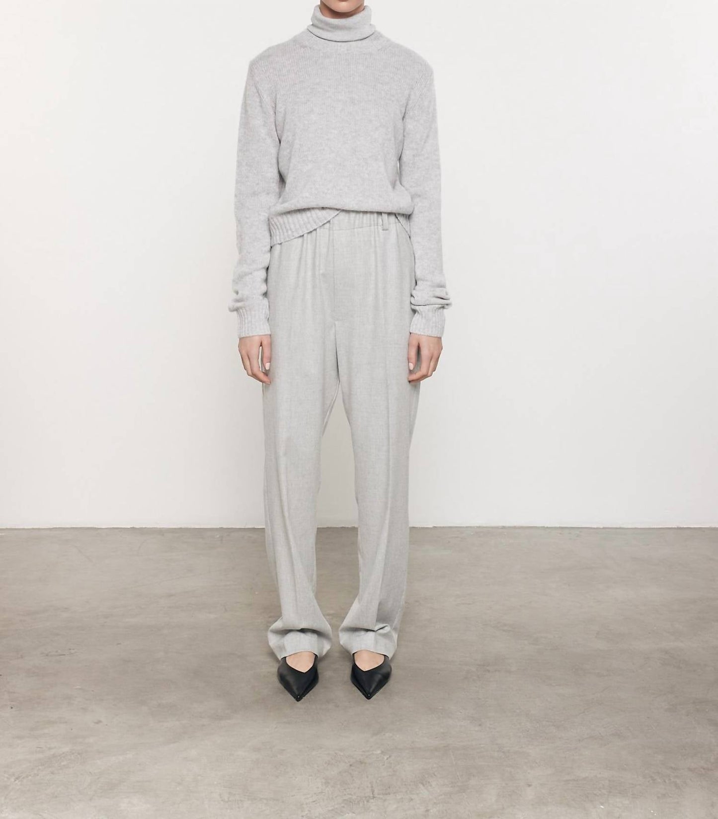 Enza Costa - CASHMERE EASY LONG SLEEVES CREW TEE