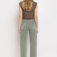 Vervet By Flying Monkey - High Rise Cargo Straight Jeans