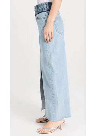 Slvrlake - Re-work Dallas Double Waistband Skirt