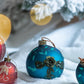 Christmas Ball Ornaments Glass Decorative Hanging Balls Light Blue