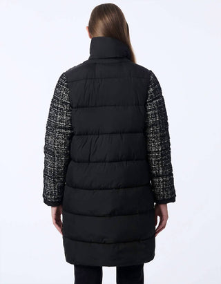 Bernardo - TWEED ZIP COAT