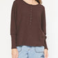 Entro - Ribbed Henley Top