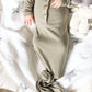 Fawn & Foster - Baby Organic Knotted Gown + Top Knot Hat Sleep Sack