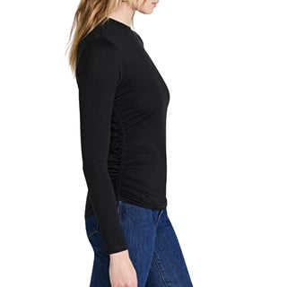 Theory - Ruched Tiny Long Sleeve Tee