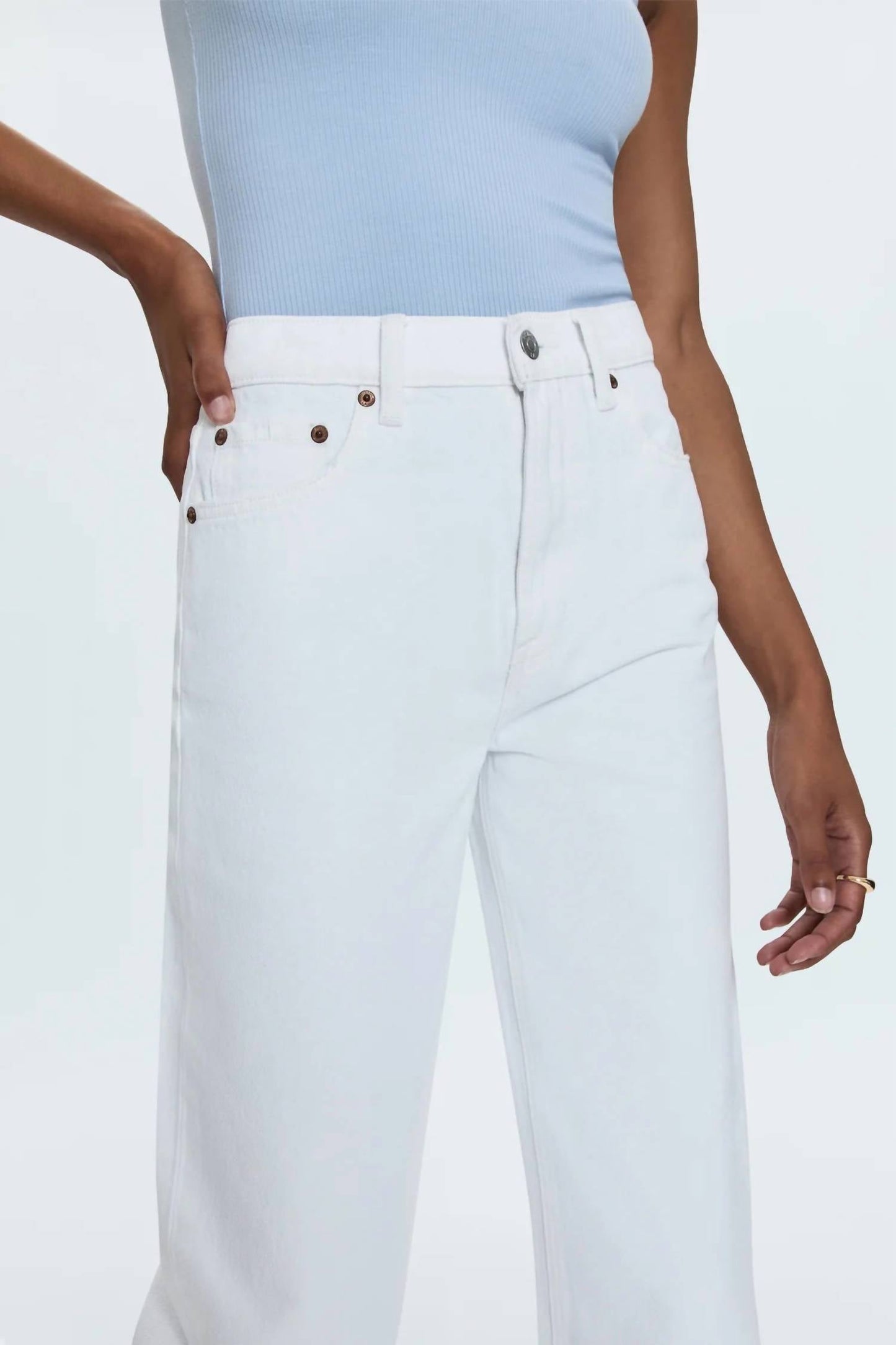 Pistola - Wes High Rise Barrel Jeans