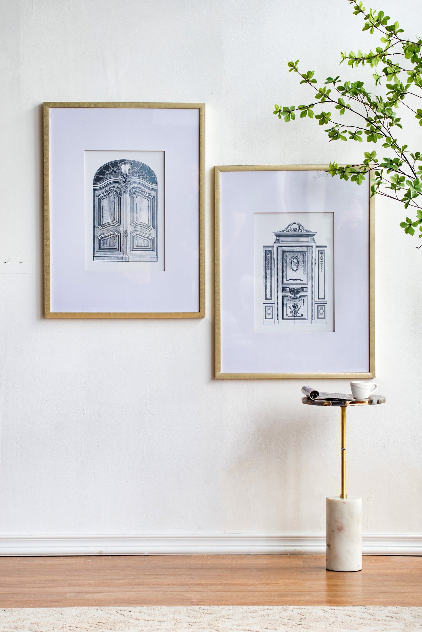 The Grand Portal™ Duo — Architectural Pencil Art Prints