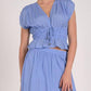 Elan - Sahara Short Sleeves Top