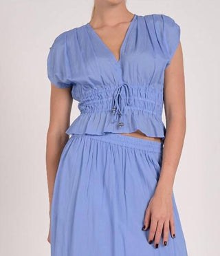 Elan - Sahara Short Sleeves Top