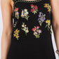 Paparazzi - Linen Blend Embroidered Maxi Dress