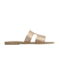 Ancient Greek Sandals - Women's Apteros Slide Leather Flat Sandals