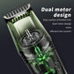 Electric Hair Trimmer with Vacuum and Digital Display