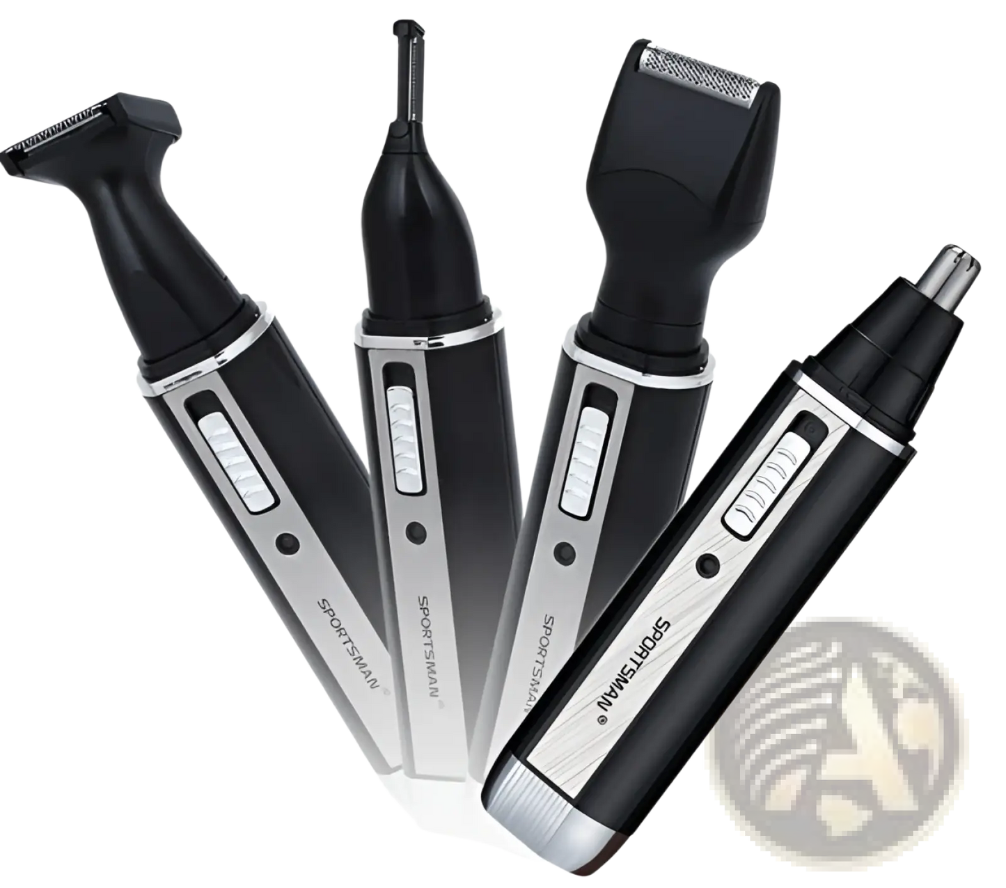 Electric Nose Hair Trimmer Sportsman 4 in 1 Grooming Set