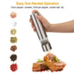 Electric Pepper Grinder Stainless Steel Mill with Light
