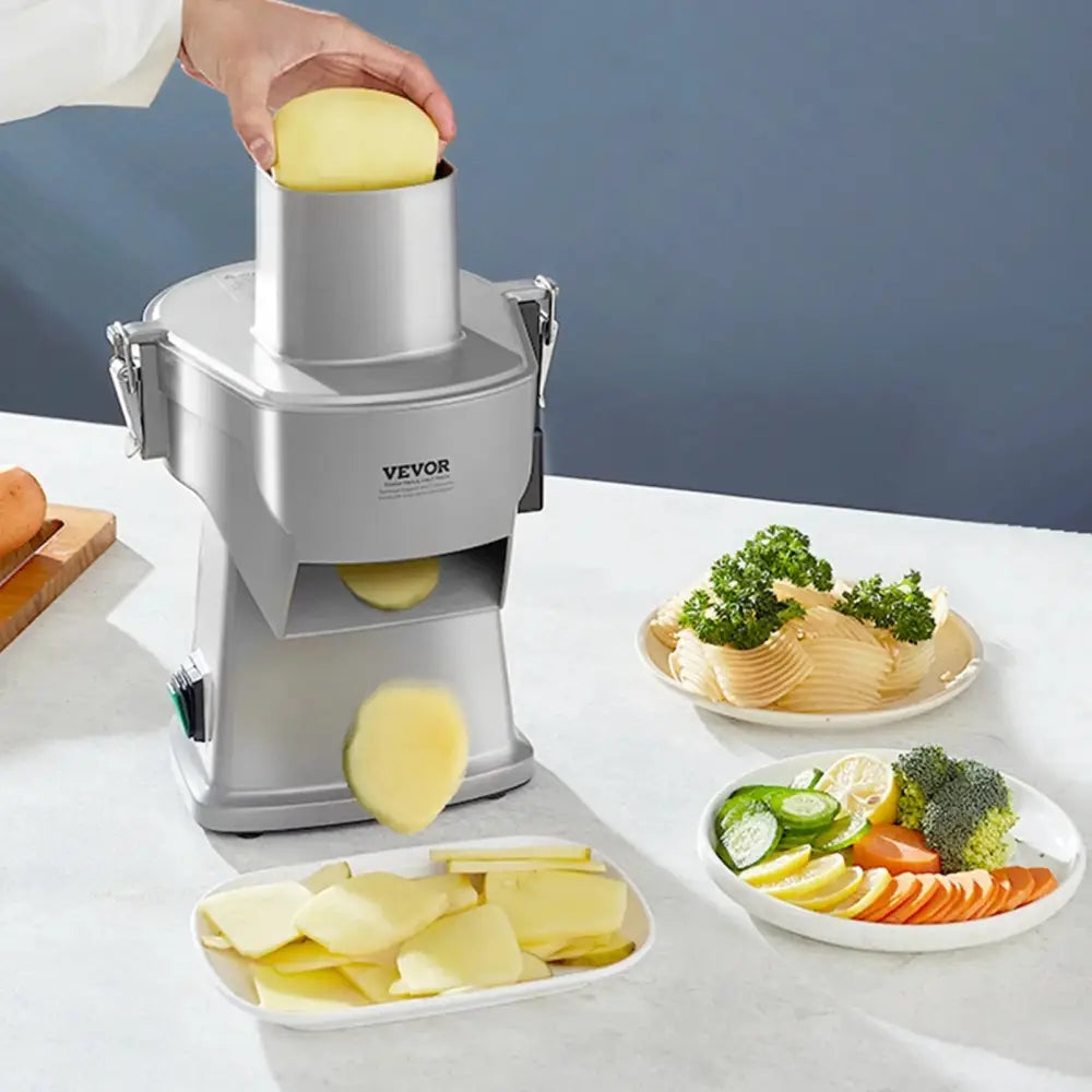Vevor 200w Electric 4-in-1 Vegetable Slicer and Dicer