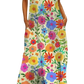 Elegant Floral Lace Appliqué Sleeveless Maxi Dress