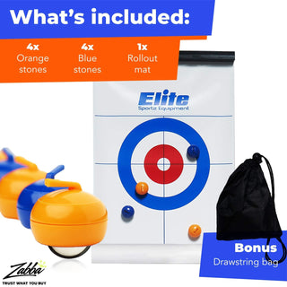 Elite Sportz Curling Game - Tabletop Fun