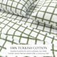 Turkish Cotton Flannel Sheet Set - Plaid & Stripe Collection
