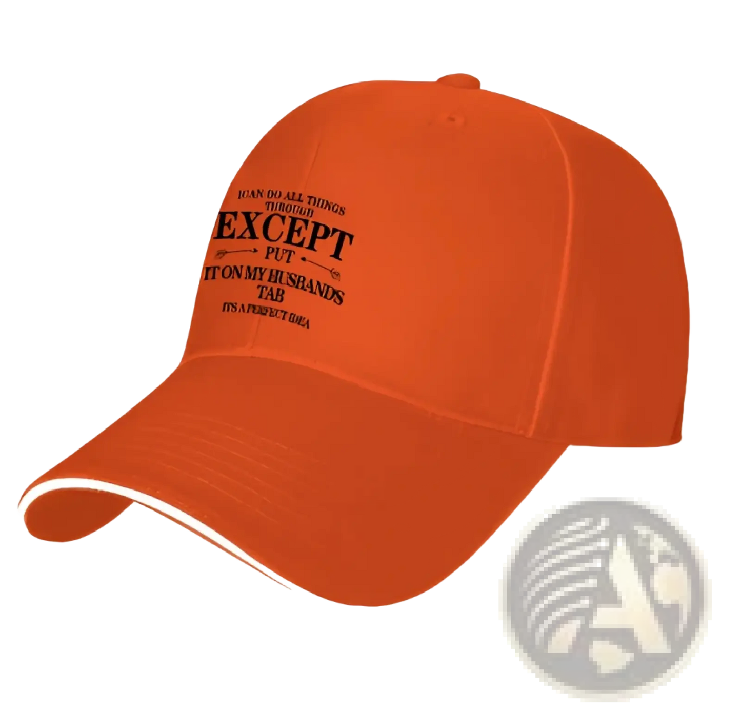 Embroidered Slogan Baseball Cap Sun Hat for Women