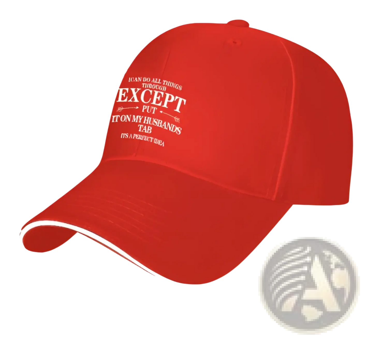 Embroidered Slogan Baseball Cap Sun Hat for Women