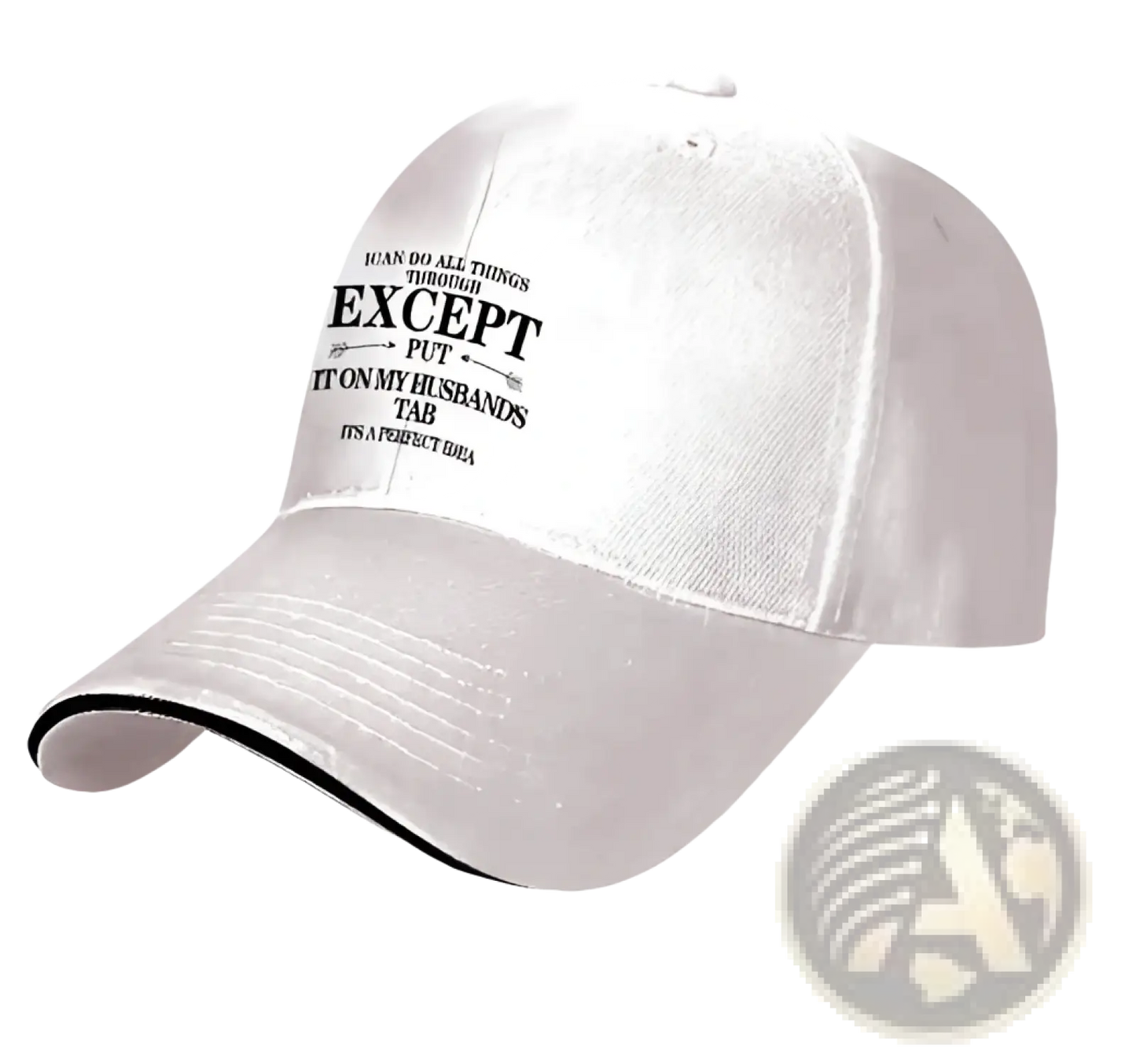 Embroidered Slogan Baseball Cap Sun Hat for Women