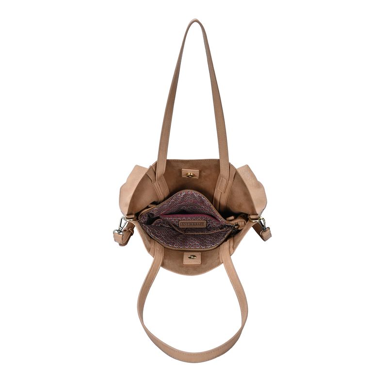 Faith 2 in 1 Detachable Pouch & Strap Tote