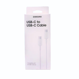 Samsung USB-C to USB-C Data Charging Cable for Samsung Galaxy Note 10/10+ - White (Retail Packaging)