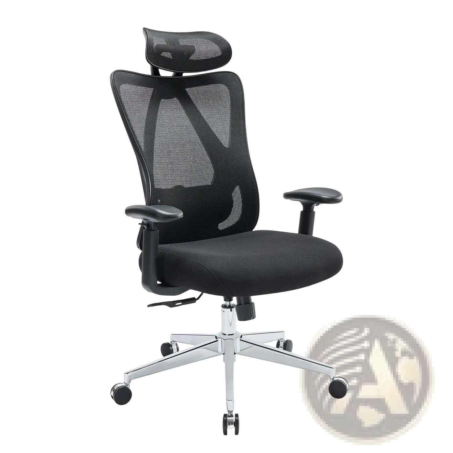 Ergonomic Mesh Office Chair with Adjustable Headrest