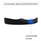 Ergonomic Silicone Gel Mouse Wrist Rest with Gliding Base