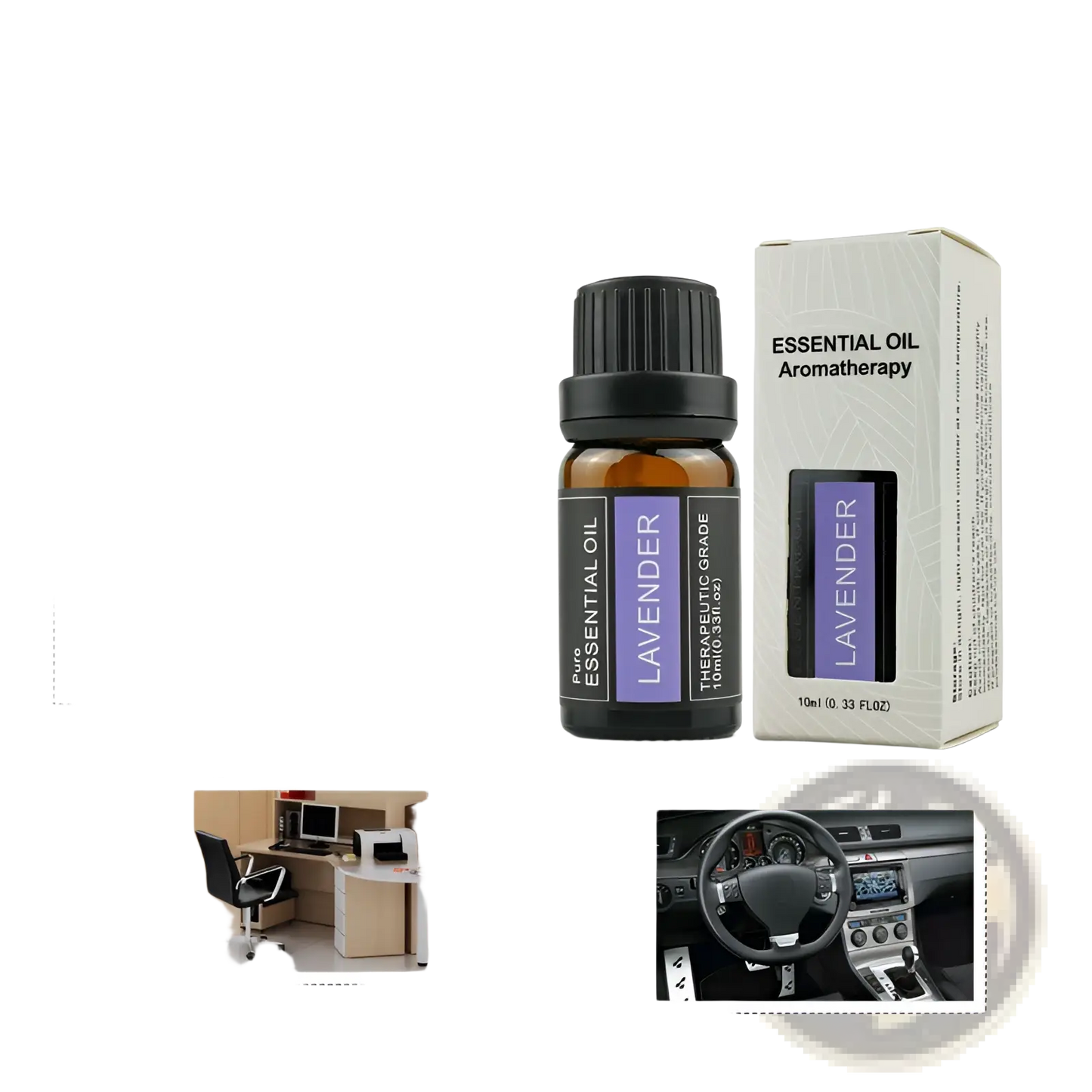 Essential Oil Aromatherapy Set 10ml Fragrance Box